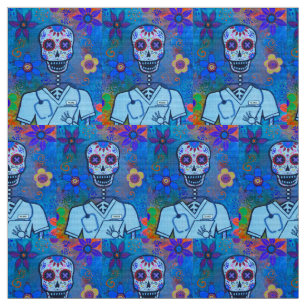 TISSU INFIRMIÈRE DE DIA DE LOS MUERTOS MALE