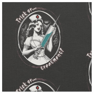 Tissu Infirmière d'Halloween