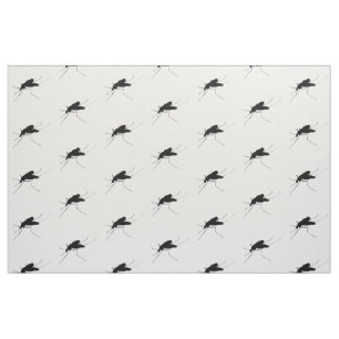 Tissu Insecte de gêne de silhouette de