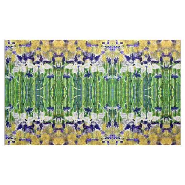 Tissu Iris aquarelle (Yard)