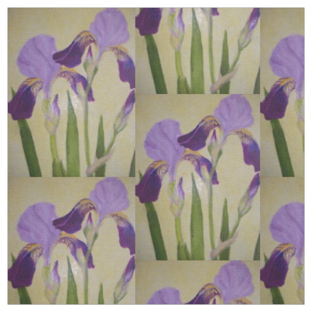 Tissu Iris pourpre par des bbillips (Échantillon)