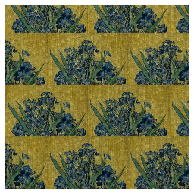 Tissu Irises par Vincent Van Gogh (Échantillon)