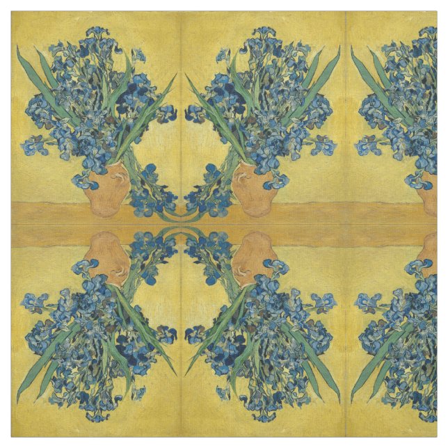 Tissu Irises par Vincent Van Gogh (Échantillon)