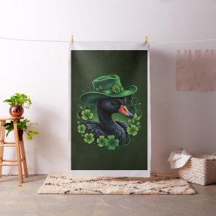 Tissu Irish Elegance, le cygne noir de St Patrick
