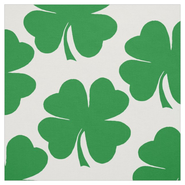 Tissu irlandais de shamrock (Échantillon)