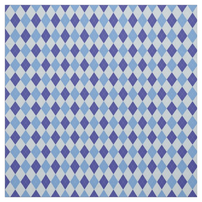 Tissu Jacquard bleu (Échantillon)