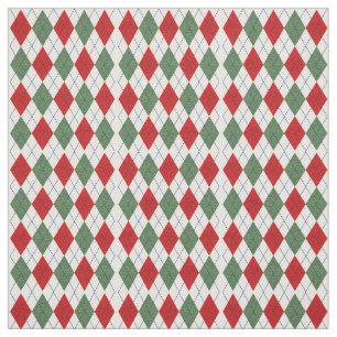 Tissu Jacquard de Noël