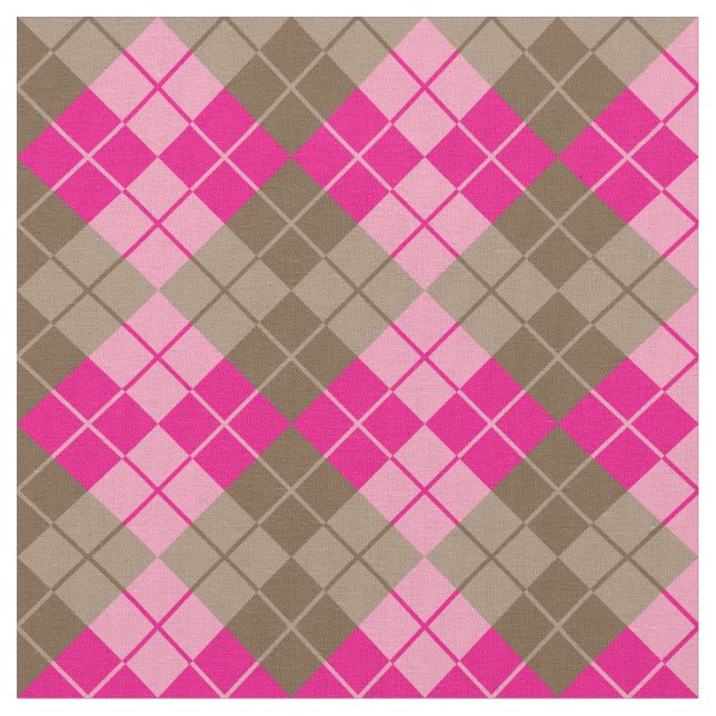 Tissu Jacquard de Rose-Brun (Fermer)