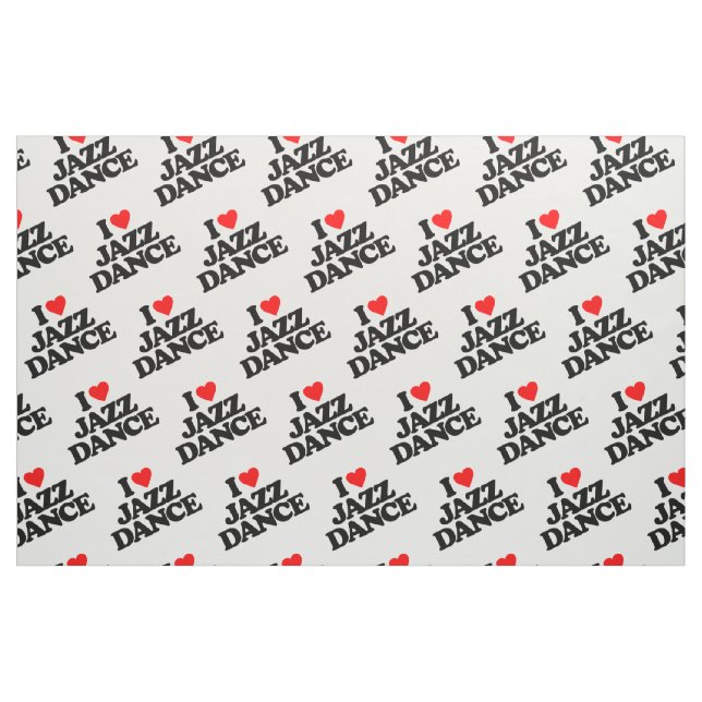 TISSU J'ADORE LA DANSE JAZZ (Fat Quarter)