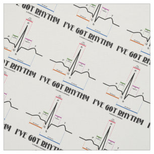 Tissu J'ai l'électrocardiogramme du rythme ECG ECG