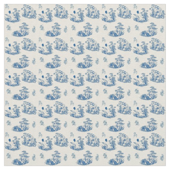 Tissu J'aime des hommes (Fermer)