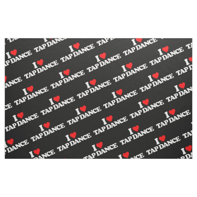TISSU J'AIME LA DANSE DE ROBINET (Fat Quarter)