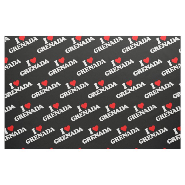 TISSU J'AIME LE GRENADA (Fat Quarter)
