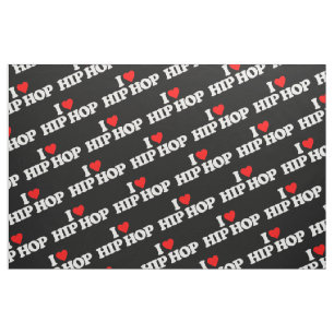 TISSU J'AIME LE HIP HOP