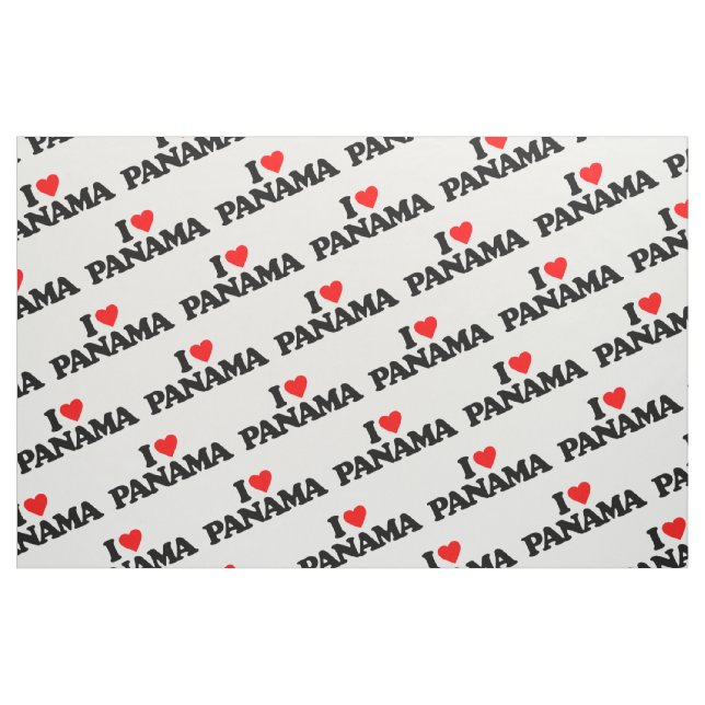 TISSU J'AIME LE PANAMA (Fat Quarter)