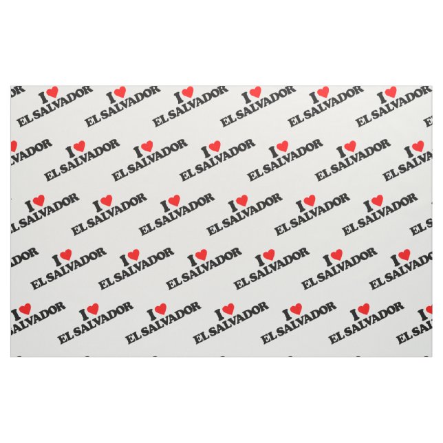 TISSU J'AIME LE SALVADOR (Fat Quarter)