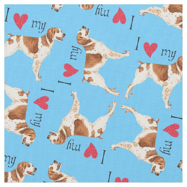 Tissu J'aime ma Bretagne (Fermer)