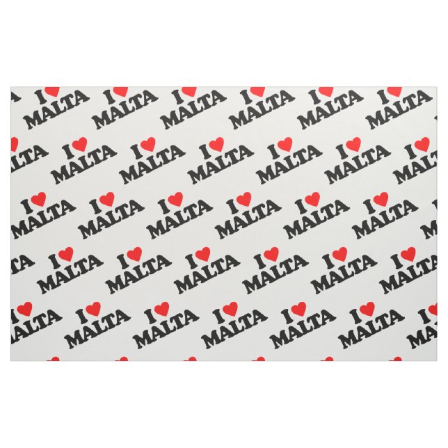TISSU J'AIME MALTE (Fat Quarter)
