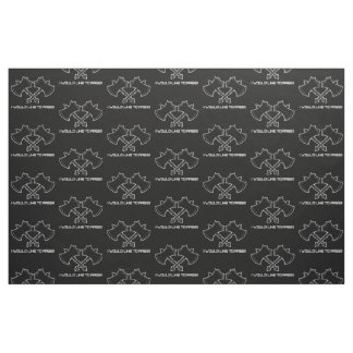 Tissu "J'aimerais faire rage" - le barbare, toujours.