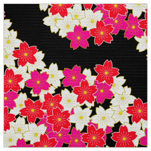 Tissu japonais de motif de kimono