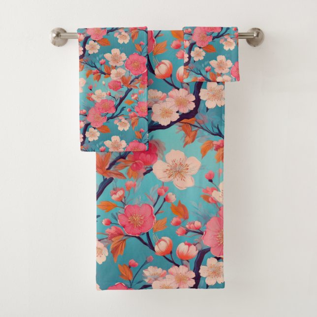 Tissu japonais Kimono inspiré (En situation)