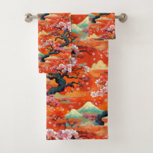 Tissu japonais Kimono inspiré