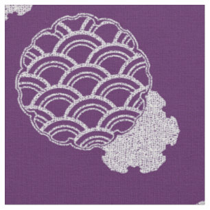 Tissu japonais kimono motif surdimensionné