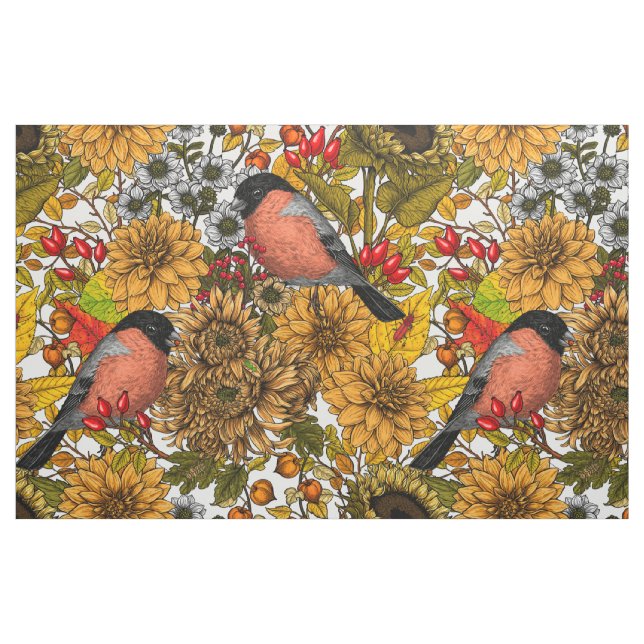 Tissu Jardin d'automne 1 (Fat Quarter)