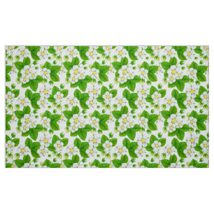 Tissu Jardin de fraises 2