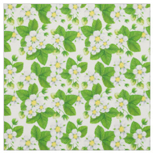 Tissu Jardin de fraises 2