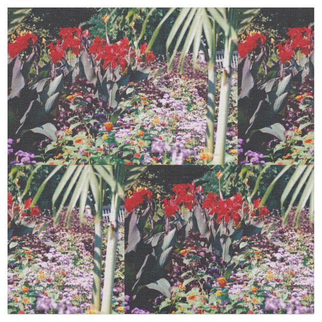 Tissu Jardin de guérison (Fermer)