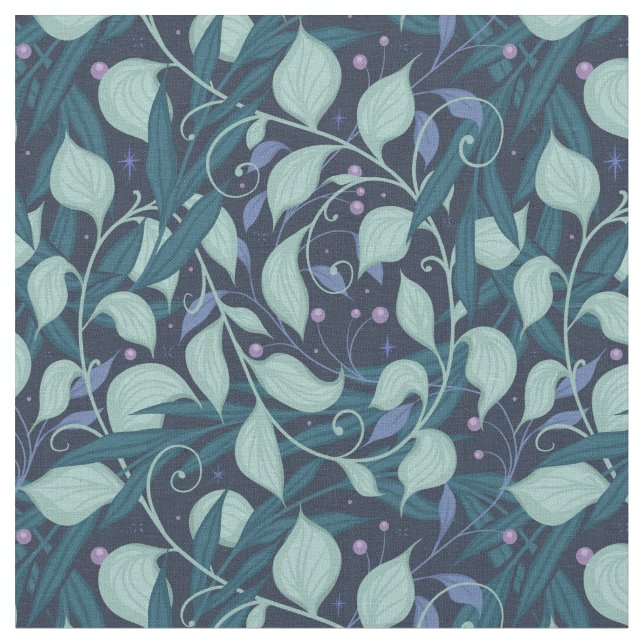 Tissu Jardin de nuit (Fermer)