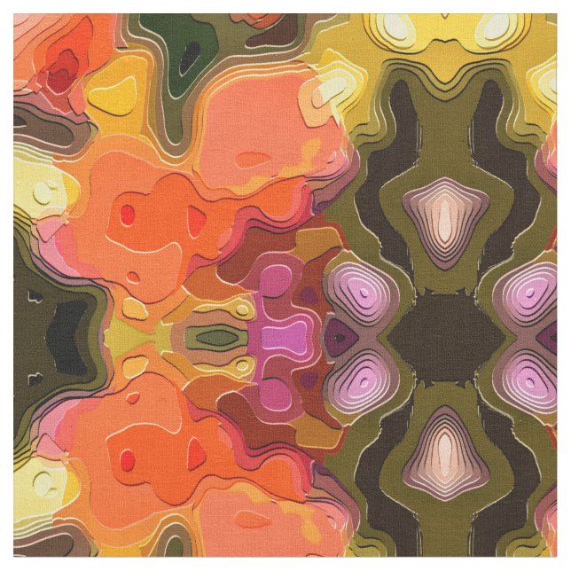 TISSU JARDIN DES FLEURS (Fermer)