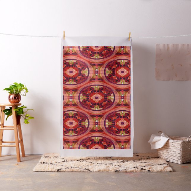 Tissu Jardin des Rhodies...... (In Situ)