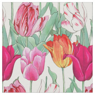 Tissu Jardin des Tulipes