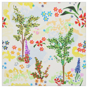 Tissu Jardin d'été