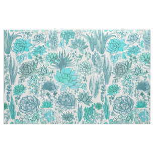 Tissu Jardin succulent