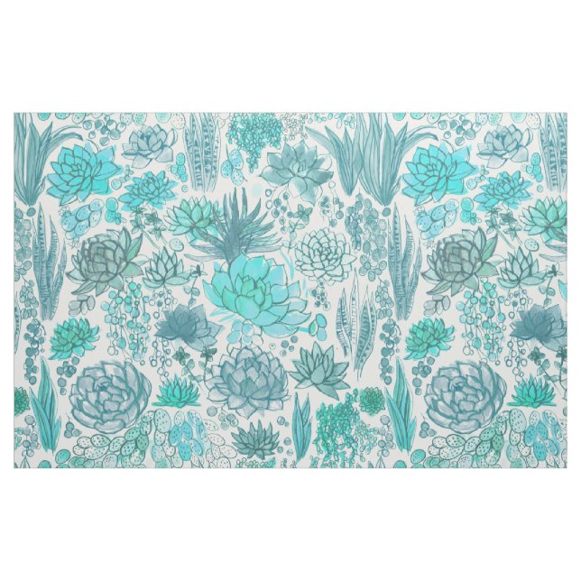 Tissu Jardin succulent (Fat Quarter)