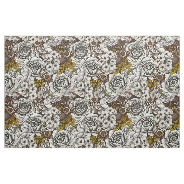 Tissu Jardin Tarantula 2 (Fat Quarter)