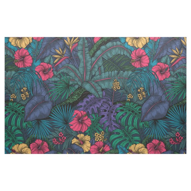 Tissu Jardin tropical (Fat Quarter)