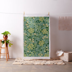 Tissu Jasmin Fleur Ornement Vintage Motif Floral