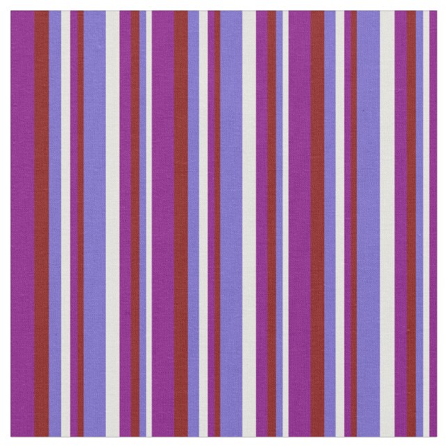 Tissu Jaune clair, bleu ardoise, marron et violet (Fermer)