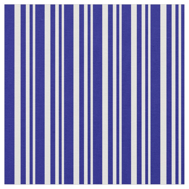 Tissu Jaune clair et bleu Motif des rayures (Fermer)