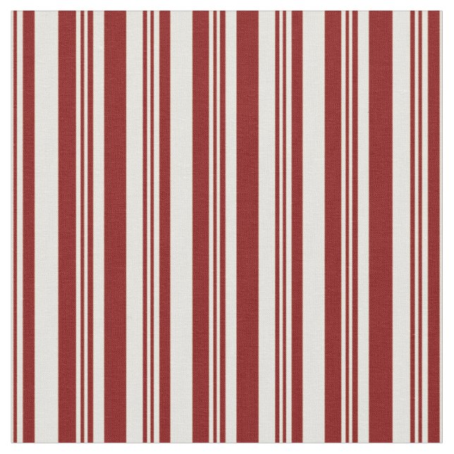 Tissu Jaune clair et marron Motif linéaire/rayé (Fermer)