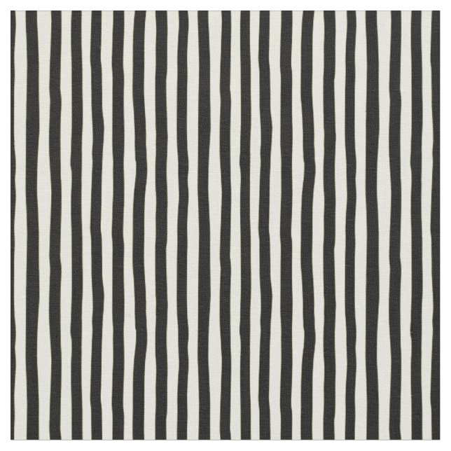Tissu Jaune clair et rayures bancales noires (Fermer)