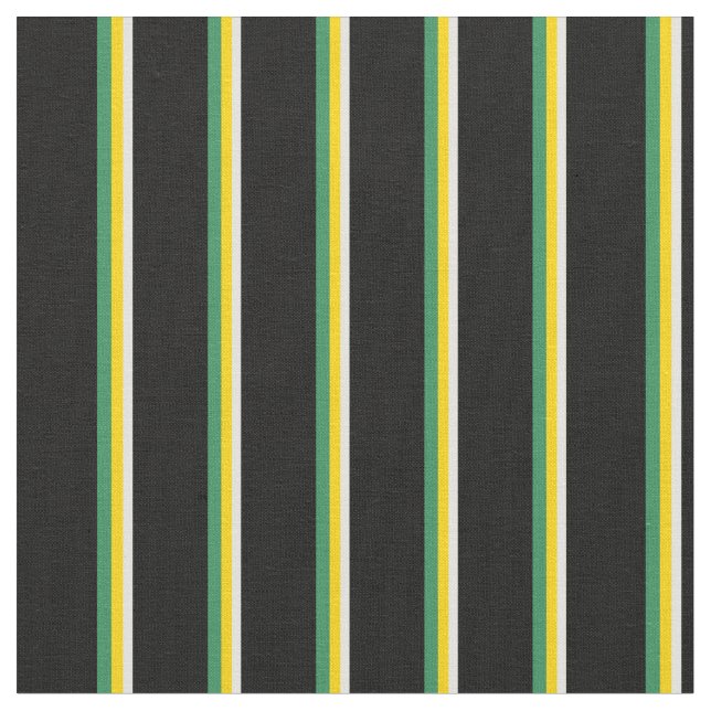 Tissu Jaune clair, Jaune, Vert mer & Noir (Fermer)