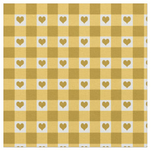 Tissu Jaune de contrôle de guingan et de motif   de