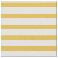 Tissu jaune et blanc de moutarde de rayure