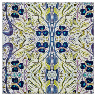 Tissu jaune Iris