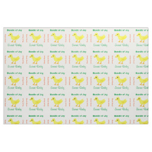Tissu Jaune orange de vert neutre de bébé de genre